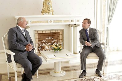 С Президентом Республики Беларусь Александром Лукашенко.