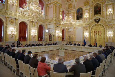 Заседание Совета по межнациональным отношениям.
